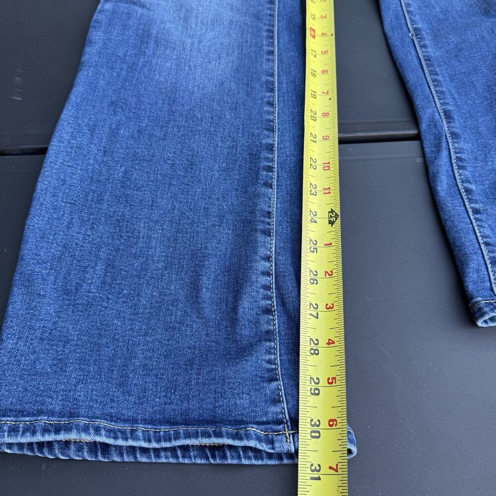 SO Low Rise Bootcut Jeans Women’s Size 13 / 31W Medium Wash Stretch Denim - Picture 7 of 11